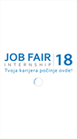 Mobile Screenshot of jobfairnis.rs